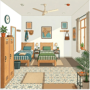 2 Sharing Rooms