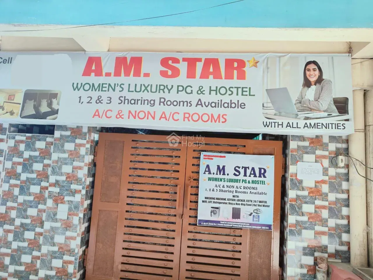 AM Star Womens Luxury Pg And Hostel in Gachibowli, Hyderabad — main photo