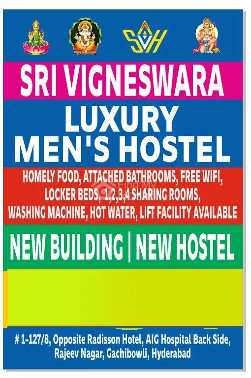 Sri Vigneswara Luxury Mens Hostel in Gachibowli, Hyderabad — photo 2