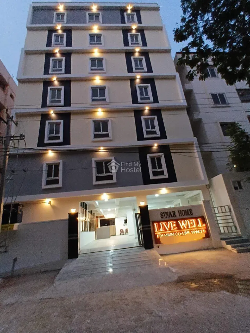 Live Well Luxury Pg Service Men in Raghavendra Colony, Hyderabad — main photo