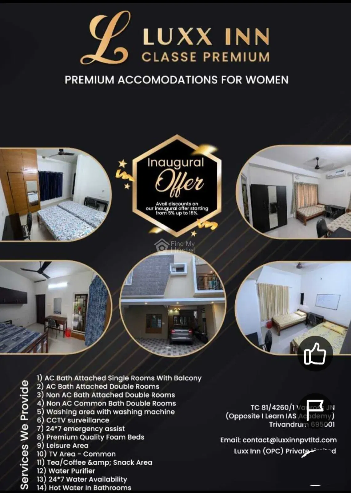 Luxx Inn-Classe Premium in Palayam, Thiruvananthapuram — photo 2