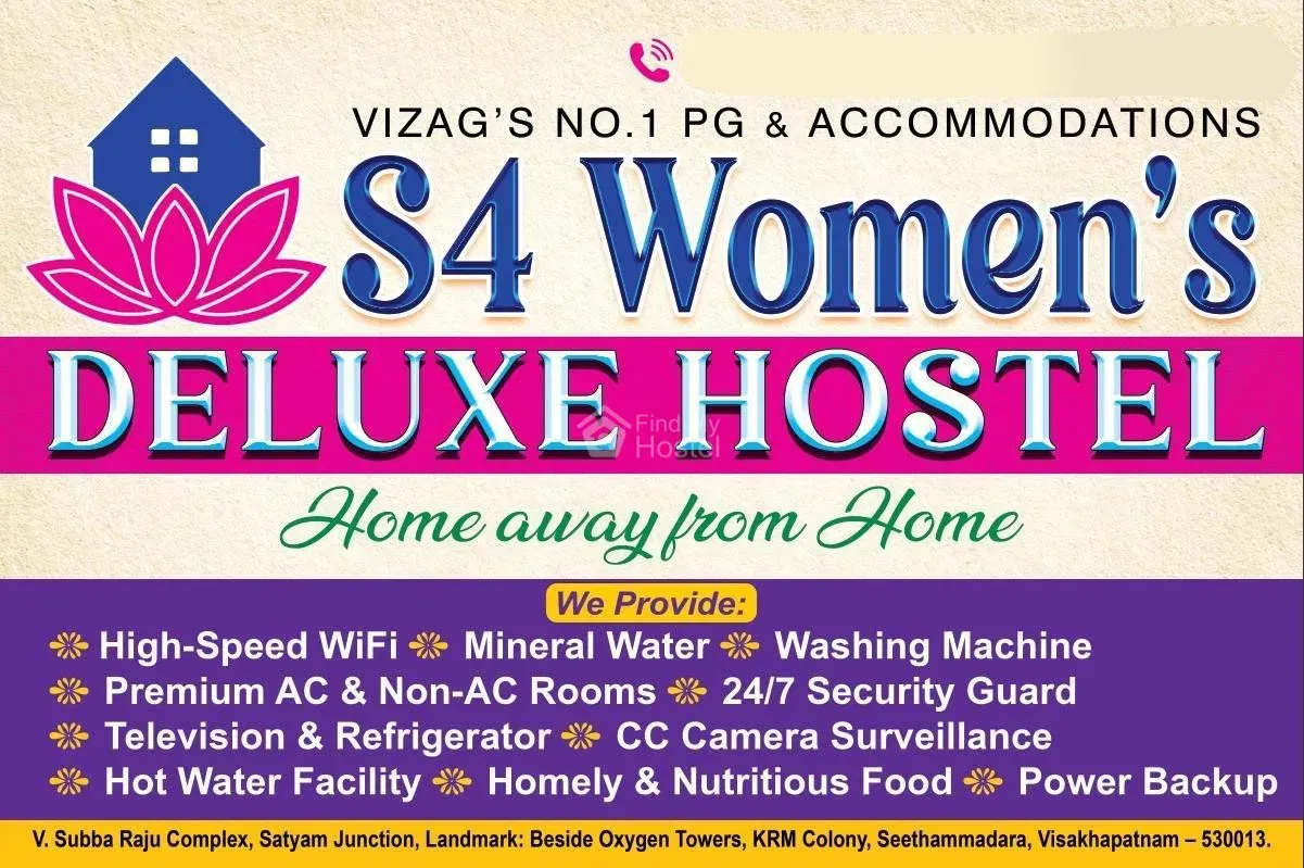S4 Women’s Deluxe Hostel in Maddilapalem, Visakhapatnam — photo 2