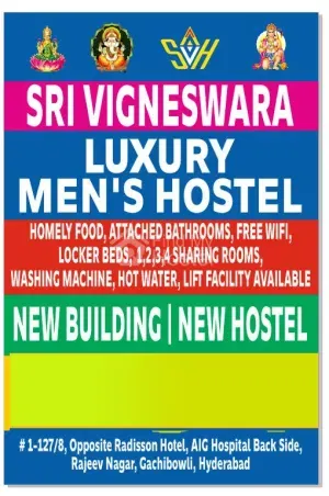 Sri Vigneswara Luxury Mens Hostel in Gachibowli, Hyderabad — photo 2
